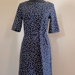 Banana Republic polka dot dress